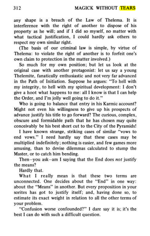 Original scan of Magick Without Tears, PDF page 345
