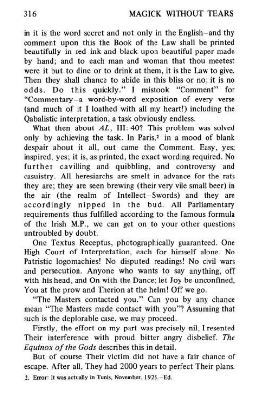 Original scan of Magick Without Tears, PDF page 349