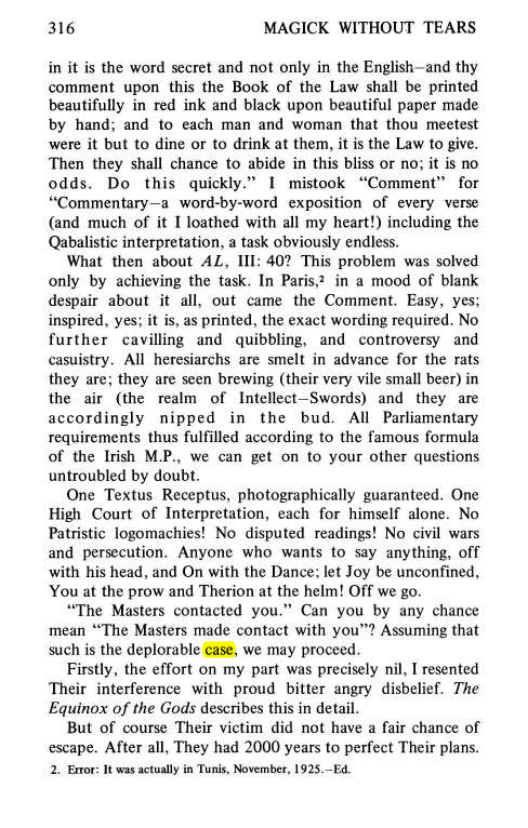 Original scan of Magick Without Tears, PDF page 349