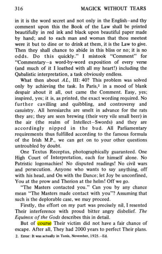 Original scan of Magick Without Tears, PDF page 349