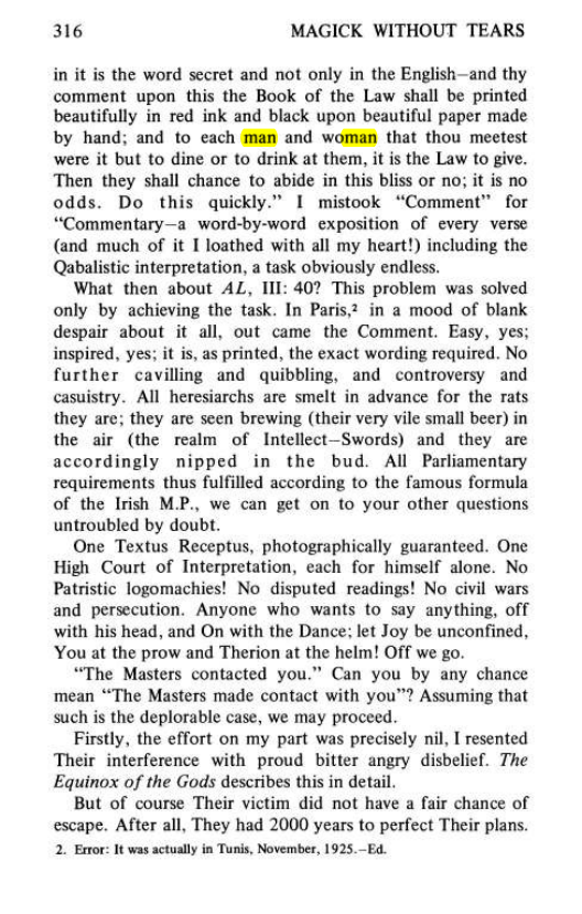 Original scan of Magick Without Tears, PDF page 349