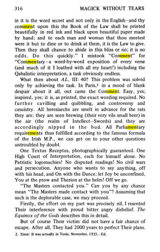 Original scan of Magick Without Tears, PDF page 349