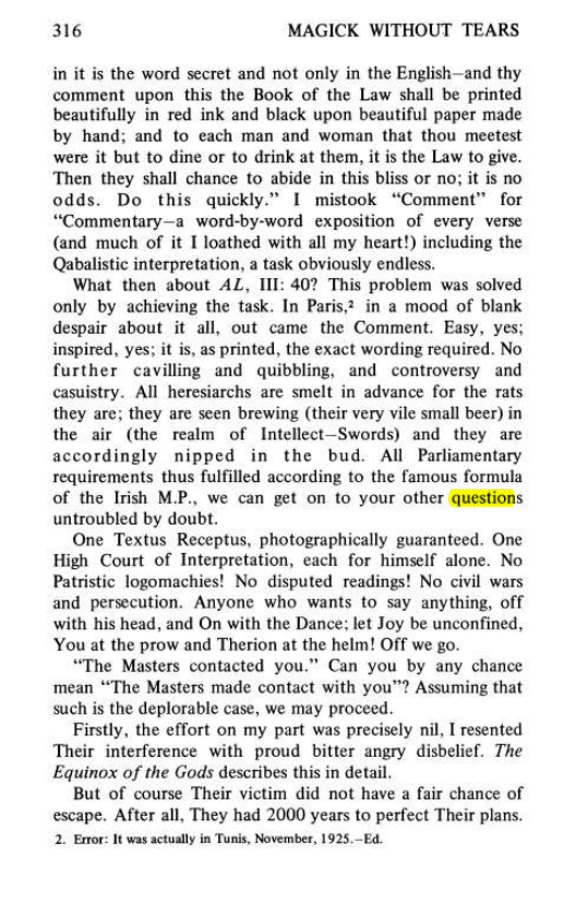 Original scan of Magick Without Tears, PDF page 349