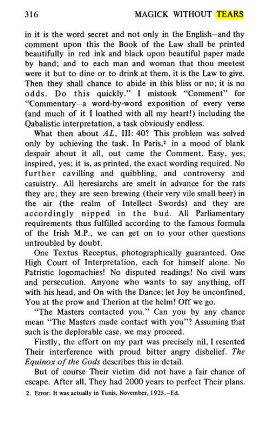 Original scan of Magick Without Tears, PDF page 349