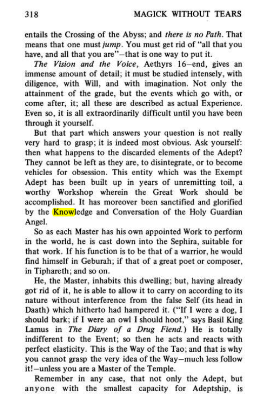 Original scan of Magick Without Tears, PDF page 351