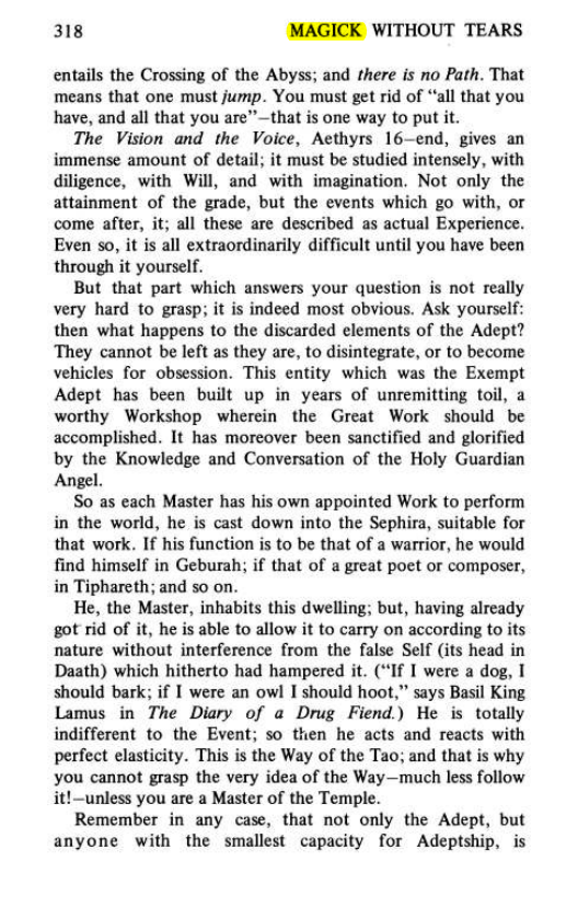 Original scan of Magick Without Tears, PDF page 351