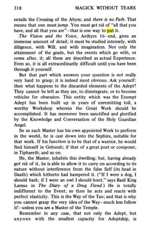 Original scan of Magick Without Tears, PDF page 351