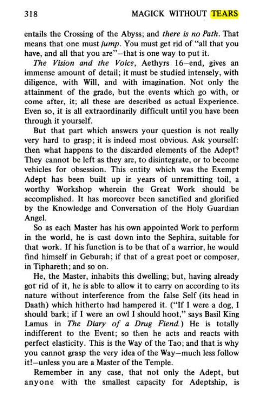 Original scan of Magick Without Tears, PDF page 351