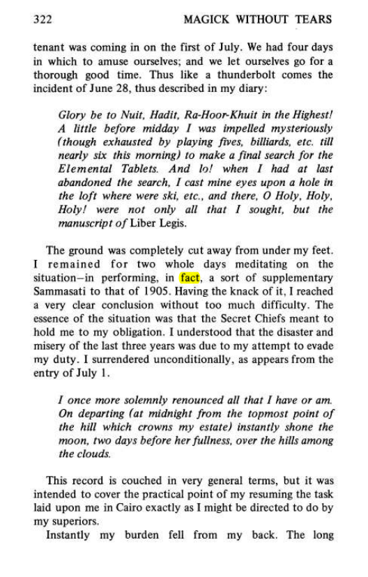 Original scan of Magick Without Tears, PDF page 355