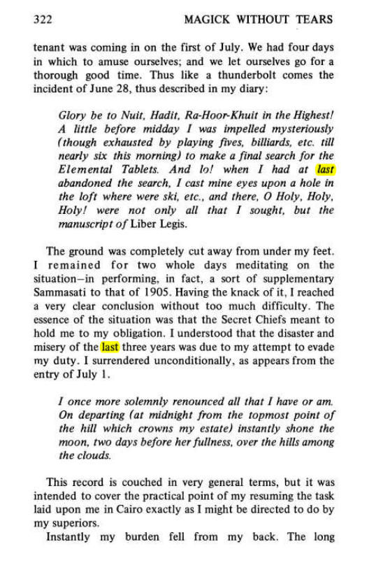 Original scan of Magick Without Tears, PDF page 355