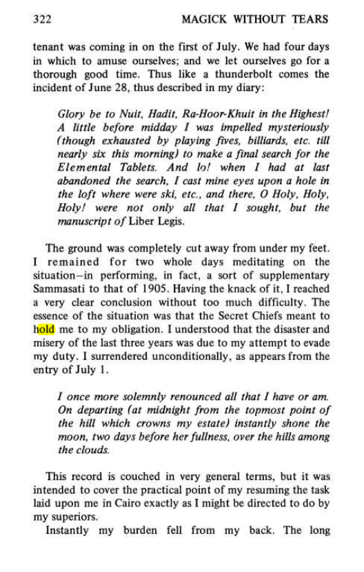 Original scan of Magick Without Tears, PDF page 355