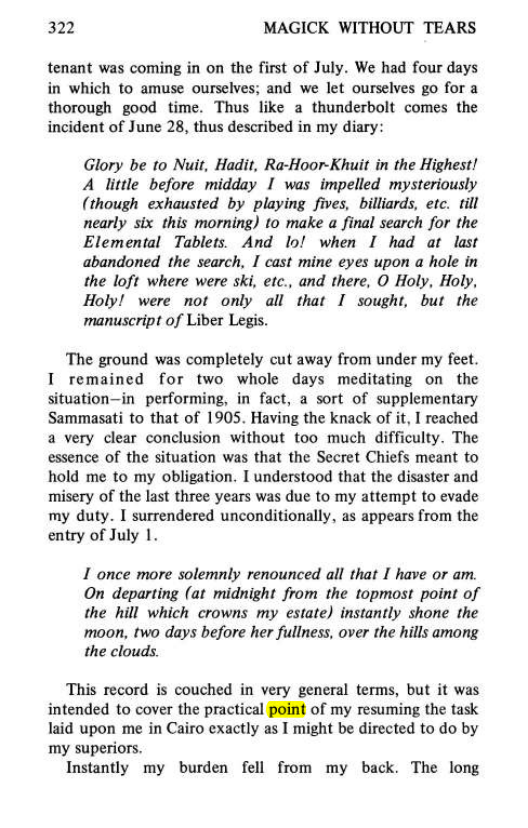 Original scan of Magick Without Tears, PDF page 355