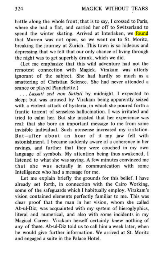 Original scan of Magick Without Tears, PDF page 357