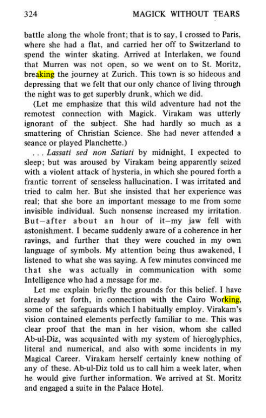 Original scan of Magick Without Tears, PDF page 357
