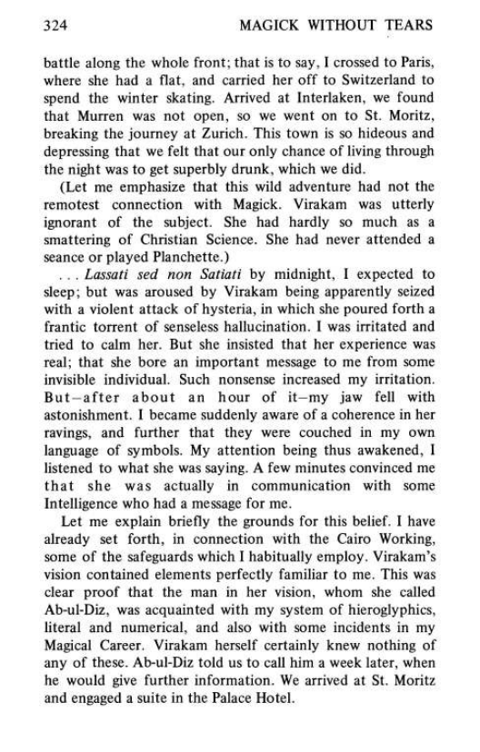 Original scan of Magick Without Tears, PDF page 357