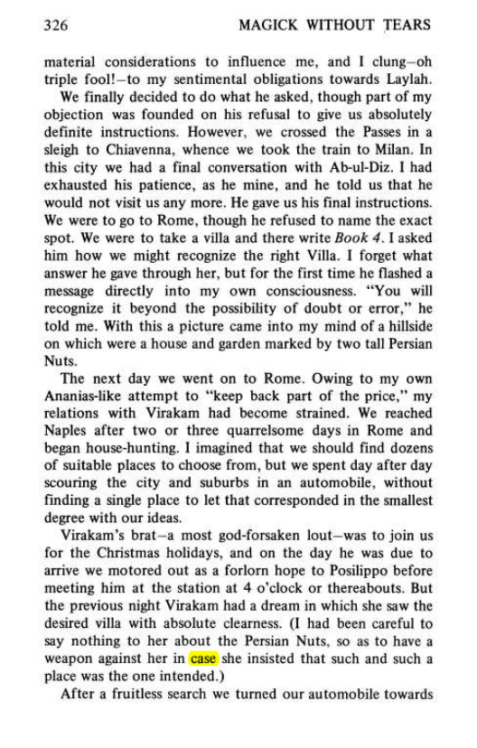 Original scan of Magick Without Tears, PDF page 359