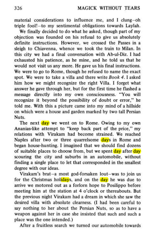 Original scan of Magick Without Tears, PDF page 359
