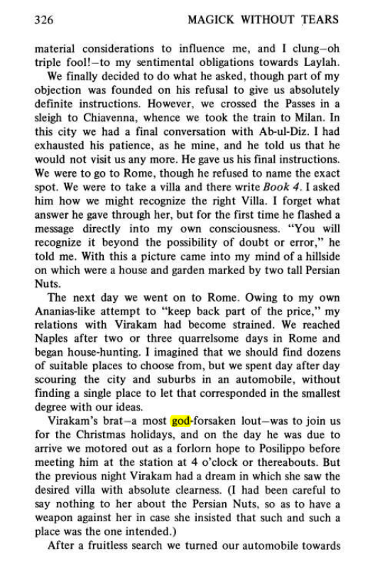Original scan of Magick Without Tears, PDF page 359