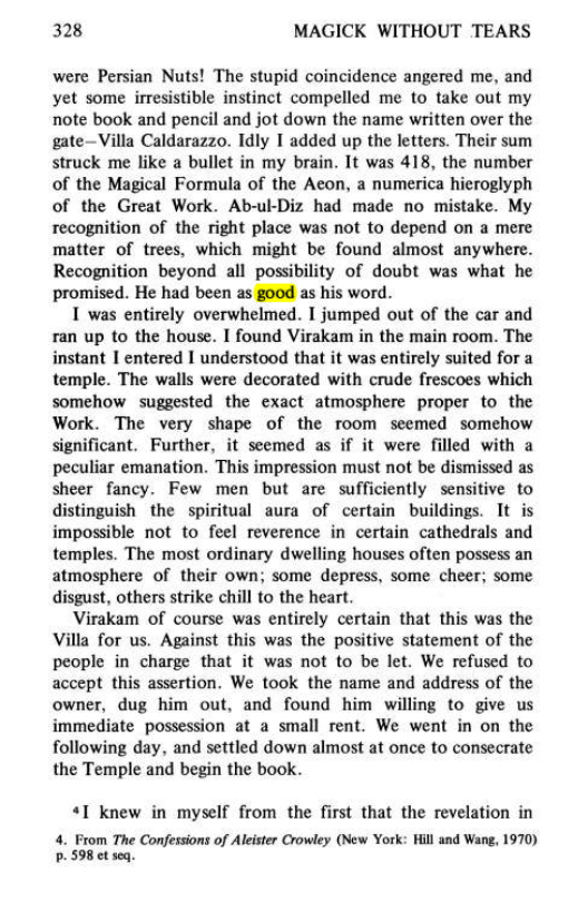 Original scan of Magick Without Tears, PDF page 361