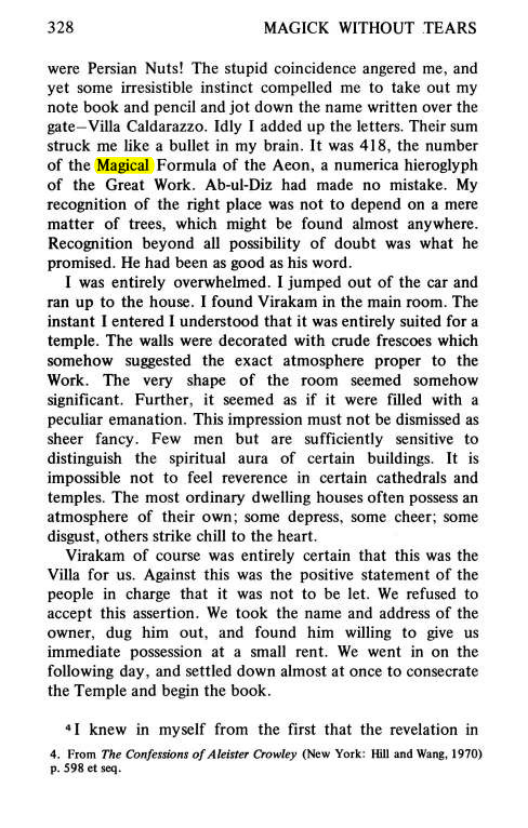 Original scan of Magick Without Tears, PDF page 361