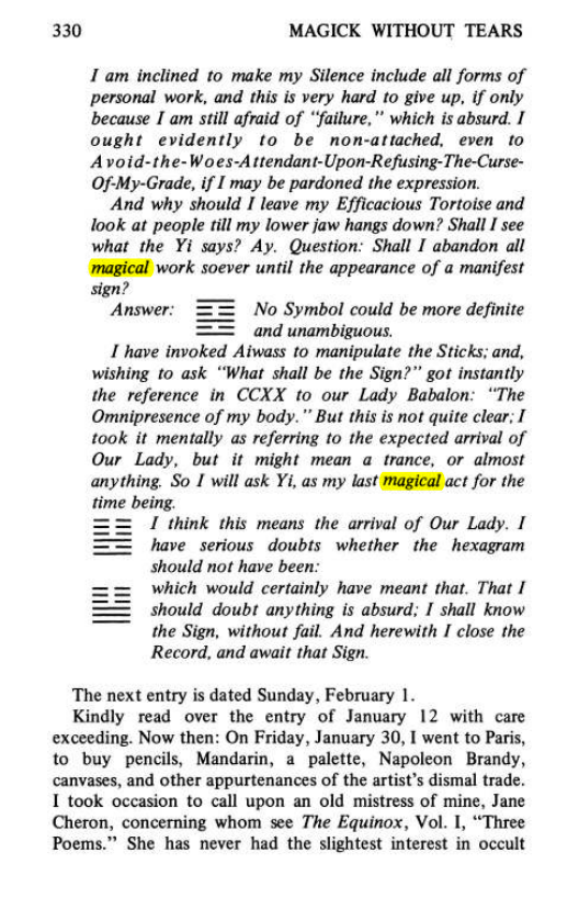 Original scan of Magick Without Tears, PDF page 363