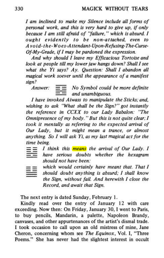 Original scan of Magick Without Tears, PDF page 363