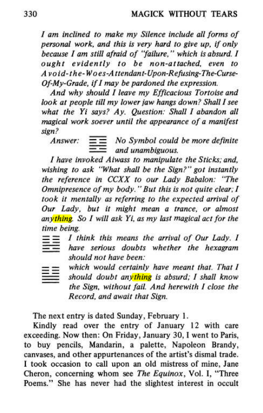 Original scan of Magick Without Tears, PDF page 363