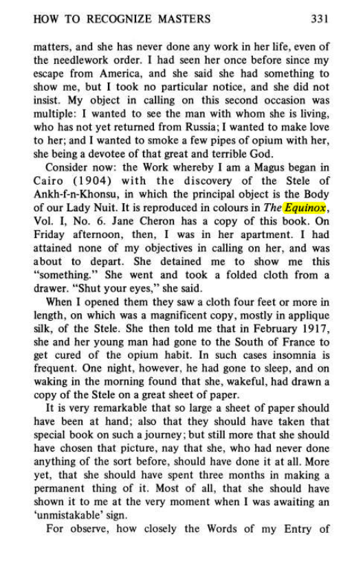 Original scan of Magick Without Tears, PDF page 364