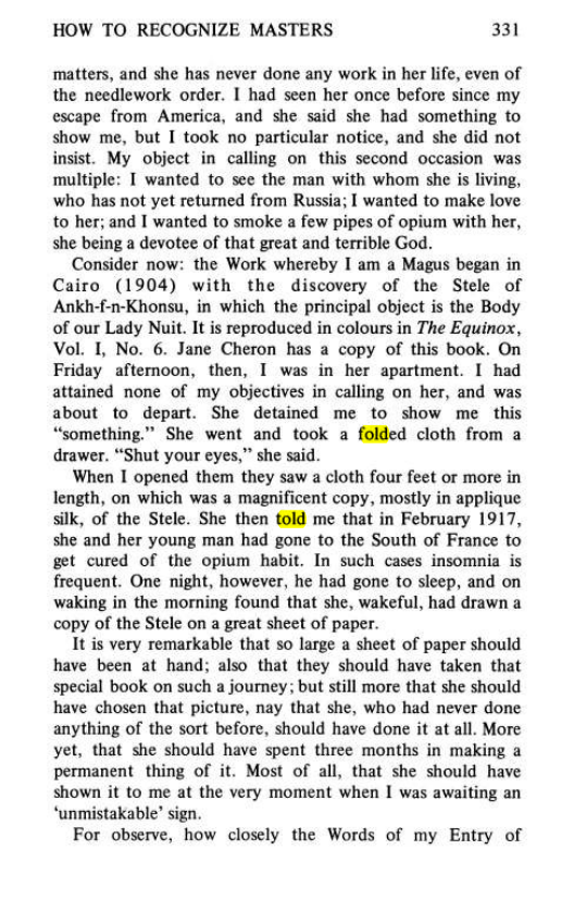 Original scan of Magick Without Tears, PDF page 364