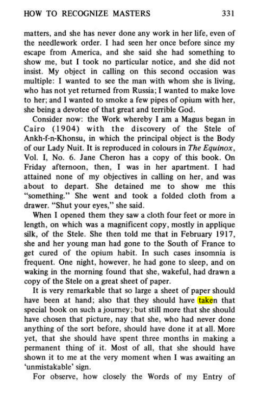 Original scan of Magick Without Tears, PDF page 364