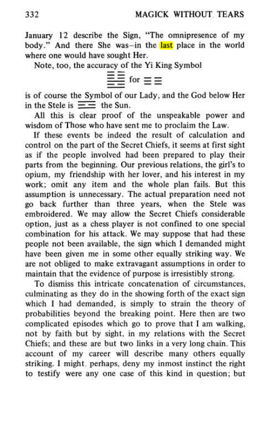 Original scan of Magick Without Tears, PDF page 365