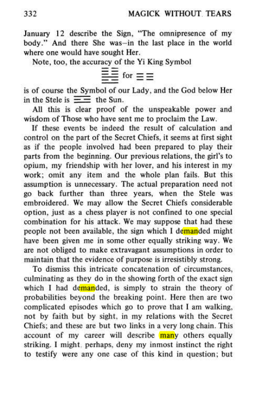 Original scan of Magick Without Tears, PDF page 365