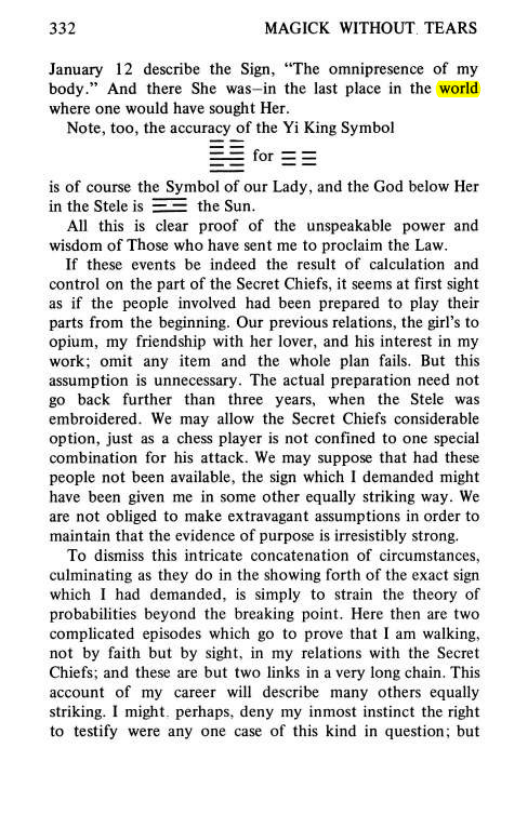 Original scan of Magick Without Tears, PDF page 365