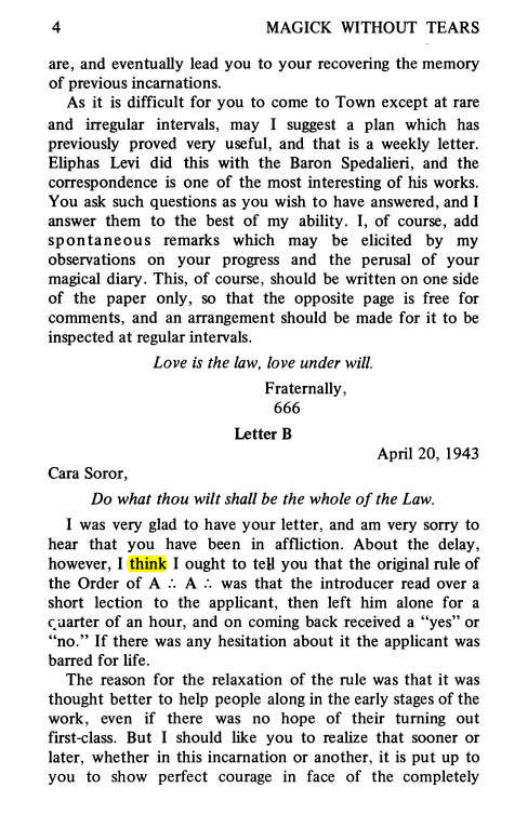 Original scan of Magick Without Tears, PDF page 37