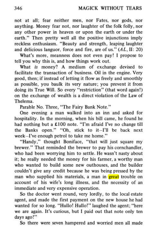 Original scan of Magick Without Tears, PDF page 379