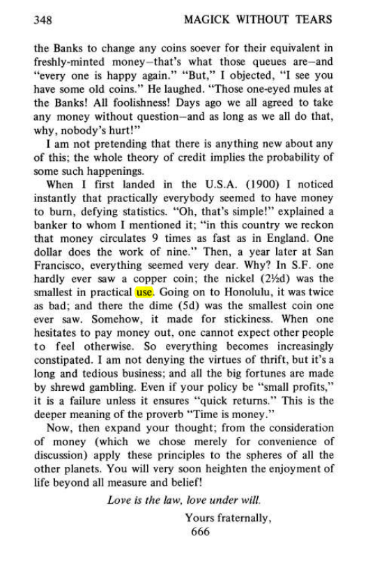 Original scan of Magick Without Tears, PDF page 381
