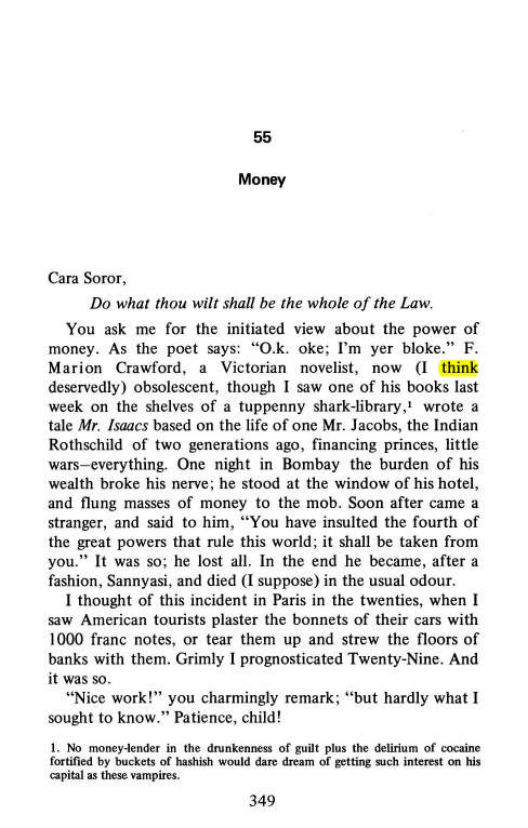 Original scan of Magick Without Tears, PDF page 382