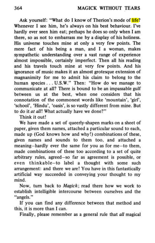 Original scan of Magick Without Tears, PDF page 397