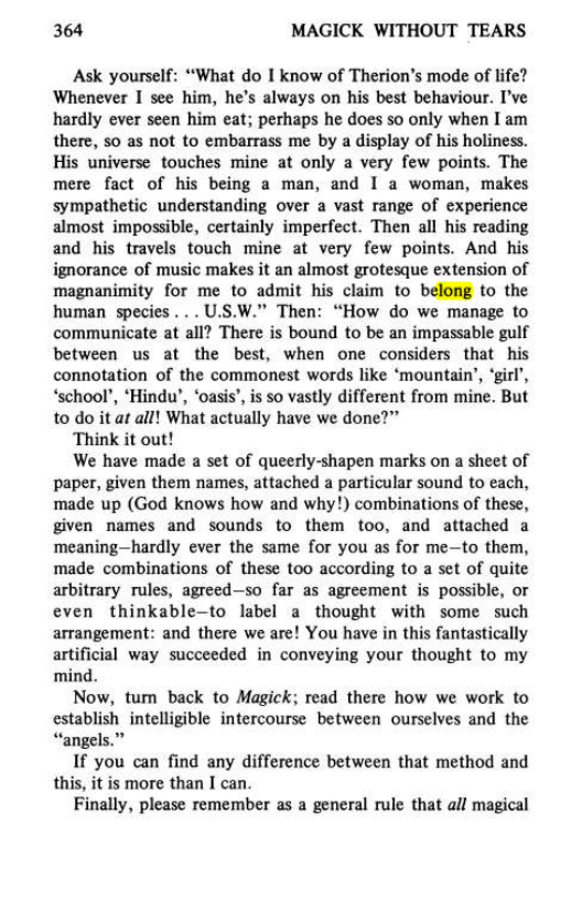 Original scan of Magick Without Tears, PDF page 397