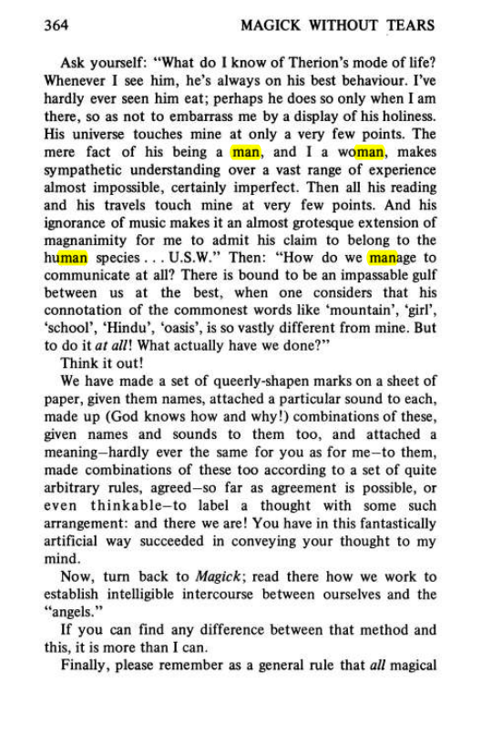 Original scan of Magick Without Tears, PDF page 397