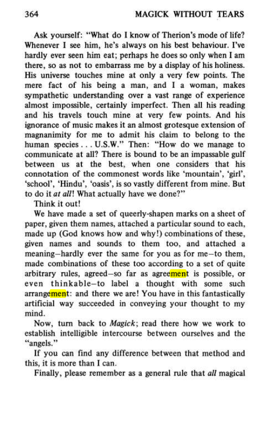 Original scan of Magick Without Tears, PDF page 397
