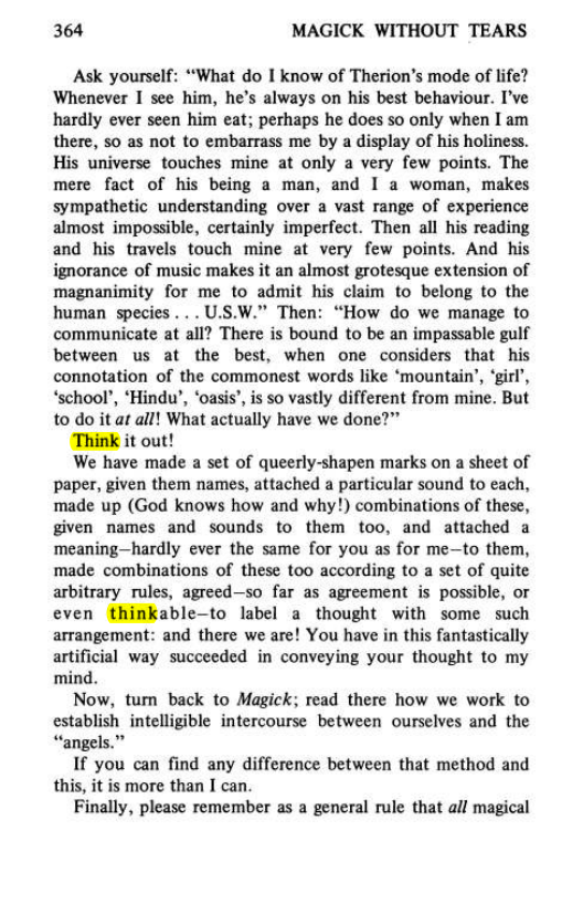 Original scan of Magick Without Tears, PDF page 397