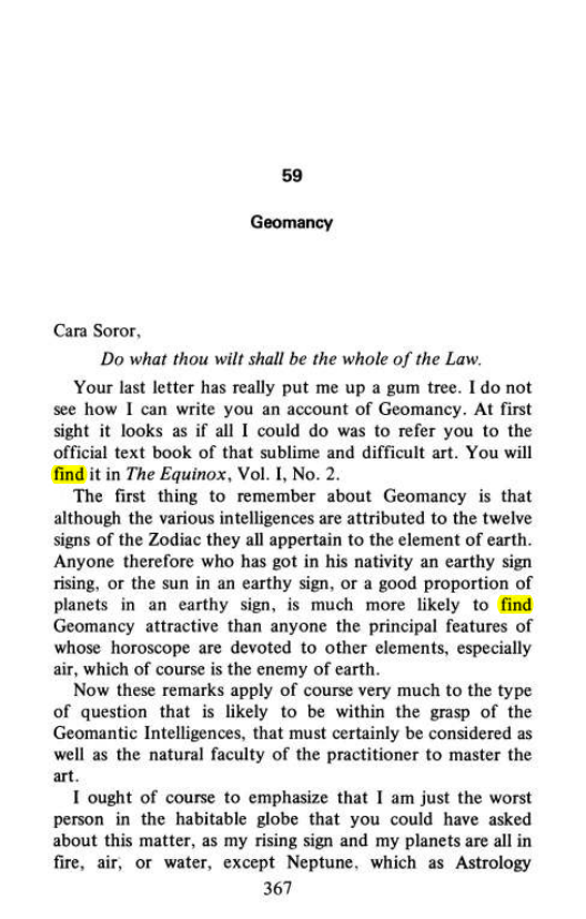 Original scan of Magick Without Tears, PDF page 400