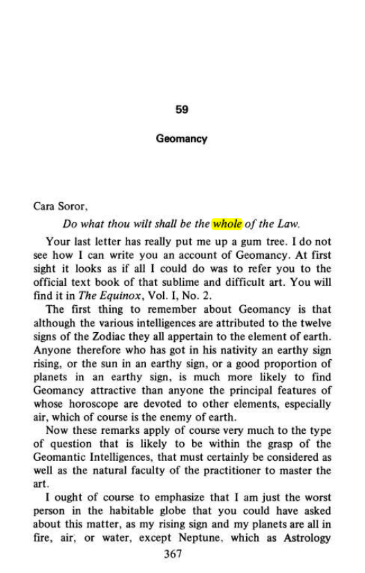Original scan of Magick Without Tears, PDF page 400