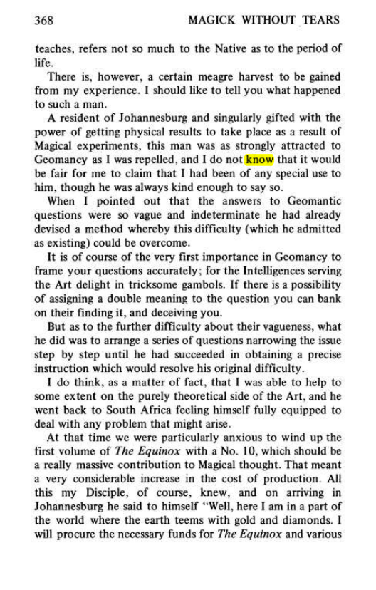 Original scan of Magick Without Tears, PDF page 401