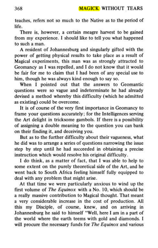 Original scan of Magick Without Tears, PDF page 401