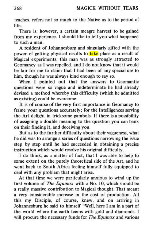 Original scan of Magick Without Tears, PDF page 401