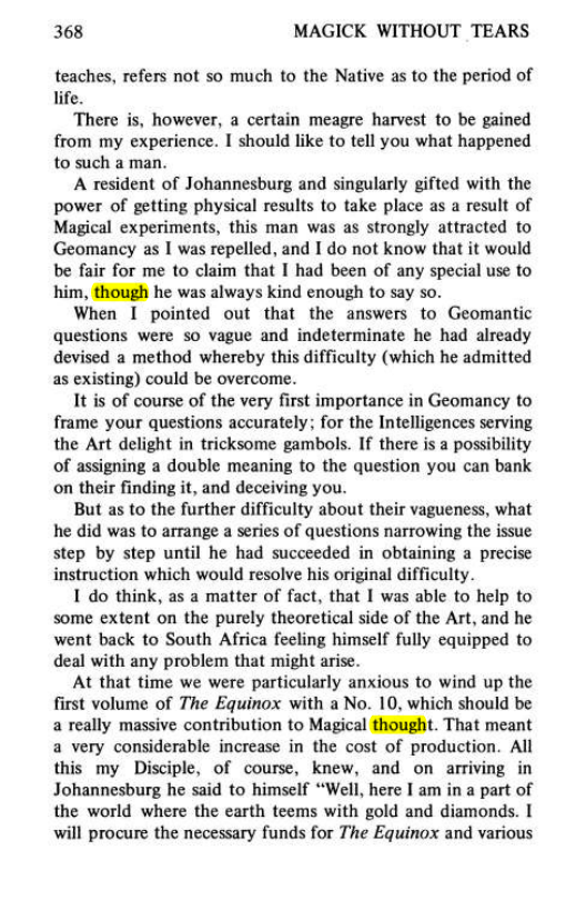 Original scan of Magick Without Tears, PDF page 401