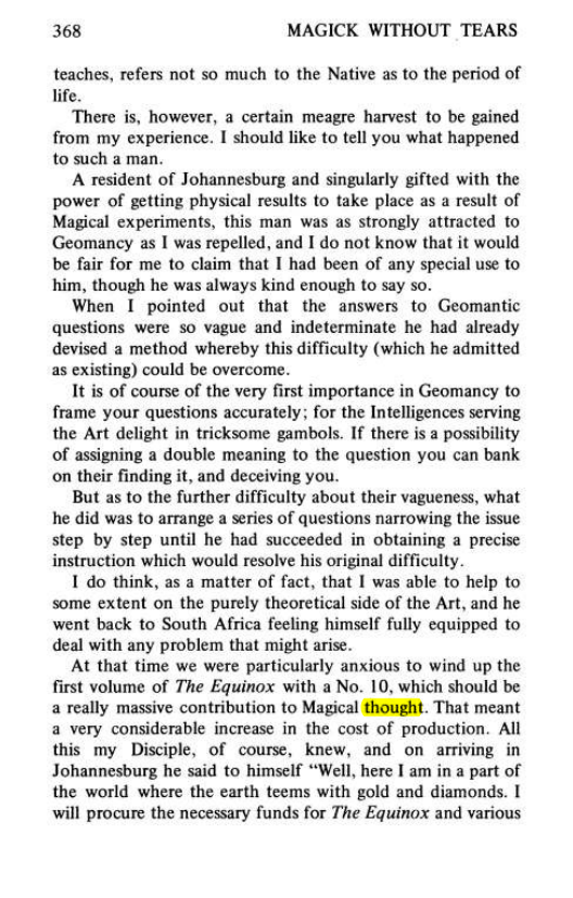 Original scan of Magick Without Tears, PDF page 401