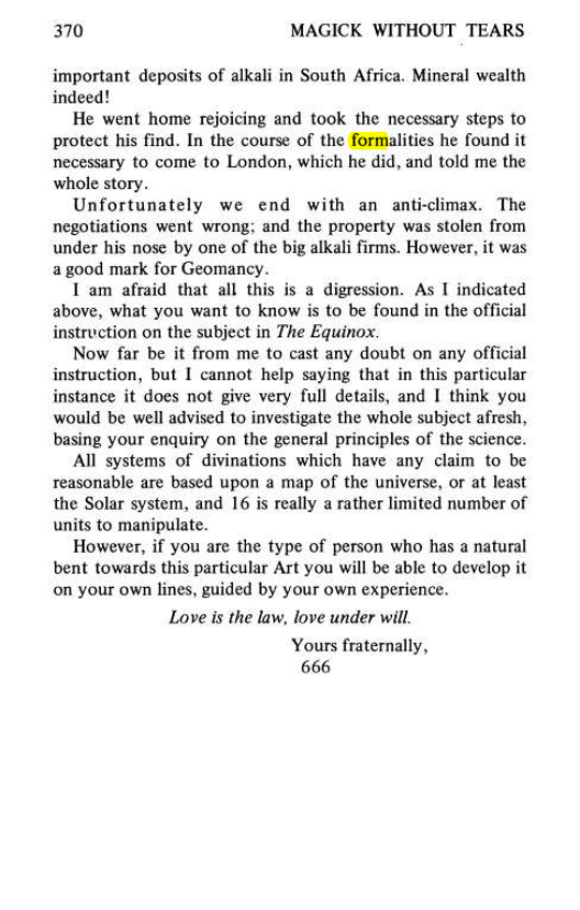 Original scan of Magick Without Tears, PDF page 403